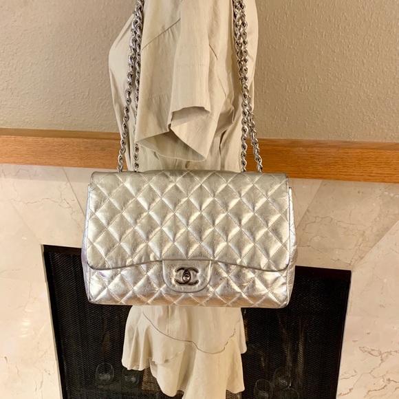 ❌SOLD❌💯Authentic Chanel Single Flap Jumbo - Picture 16 of 16